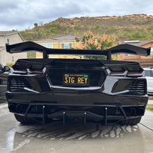 2020-2027 C8 Rear Diffuser Module Shark Fins for Grand Spot/E-Ray/Stingray