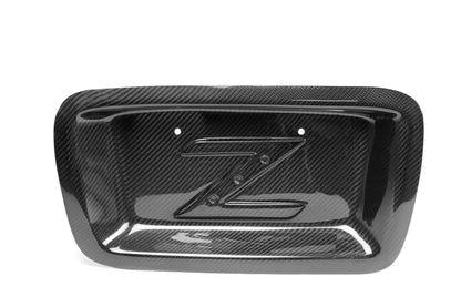 Carbon Fiber License Plate Backing- 2003-2008 Nissan 350 Z