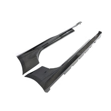 2017-2025 Chevy Camaro ZL1 OEM Side Skirt Rocker 1pc Gloss Carbon Fiber (PAIR)