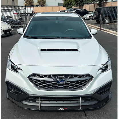 2022+ Subaru WRX Carbon Fiber Front Wind Splitter with Rods