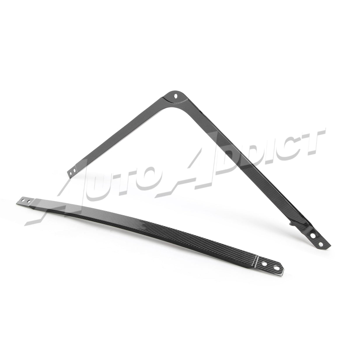 2021-2026 BMW G82 G83 M4 Dry Gloss Double Sided Carbon Fiber Engine Strut Bar Balance Kit