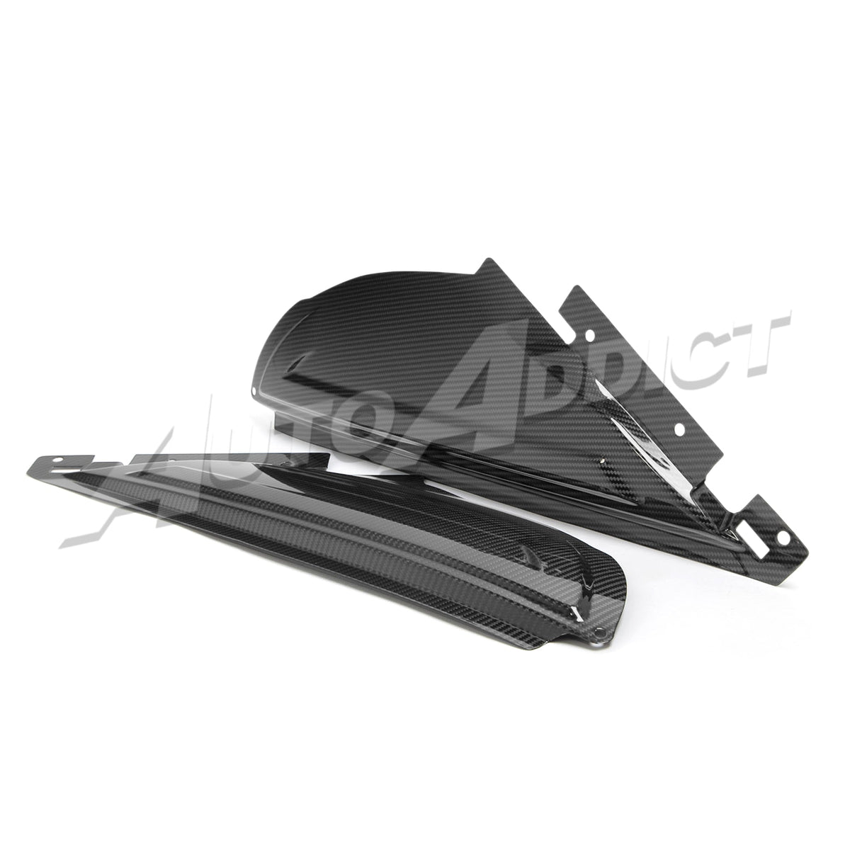 2021-2026 BMW G82 G83 M4 Dry Gloss Double Sided Carbon Fiber Cowl Cover Panels