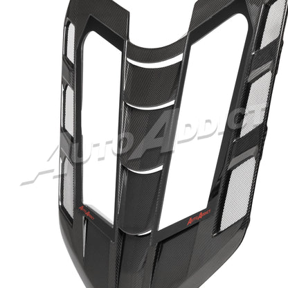 2020-2026 C8 Coupe Rear Split Window Functional Dry Carbon Fiber Double Sided w/Glass For Stingray/Z06/E-Ray