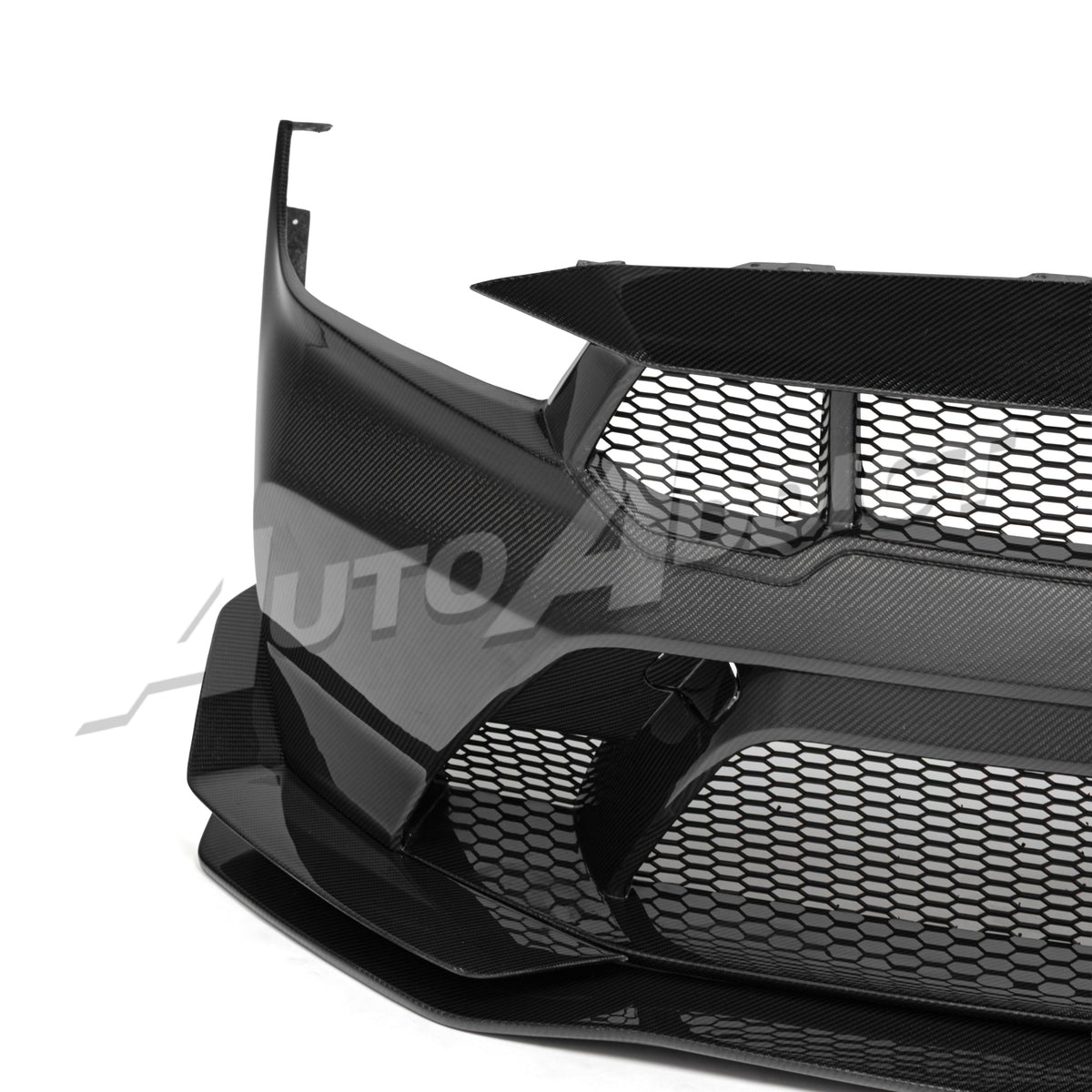 2024-2026 Mustang S650 Type-GTD Carbon Fiber Bumper Full Kit For GT/EcoBoost