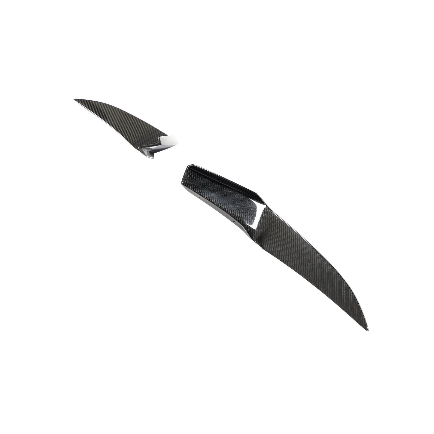 2010-2025 Chevy Camaro 1LE Canards Track Package Double Sided Gloss Carbon Fiber