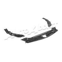 2020-2024 Cadillac CT5-V Blackwing Engine Panel Trim Radiator Cover Gloss Carbon Fiber 3pc Kit