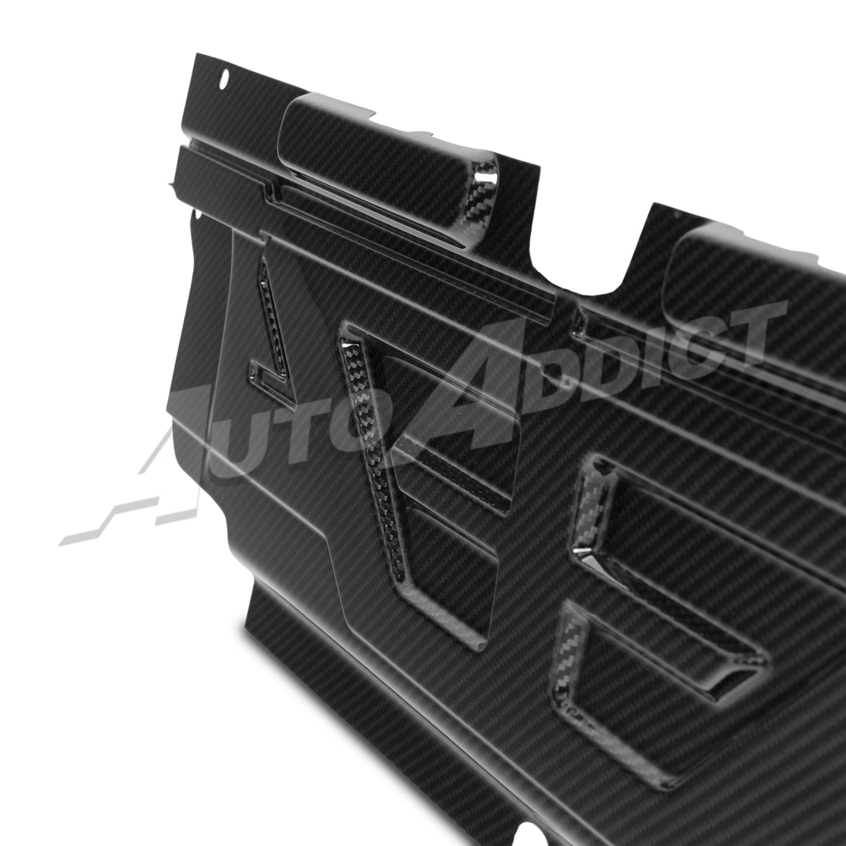 2021-2026 BMW G82 G83 M4 Dry Gloss Double Sided Carbon Fiber Engine Bay Cover
