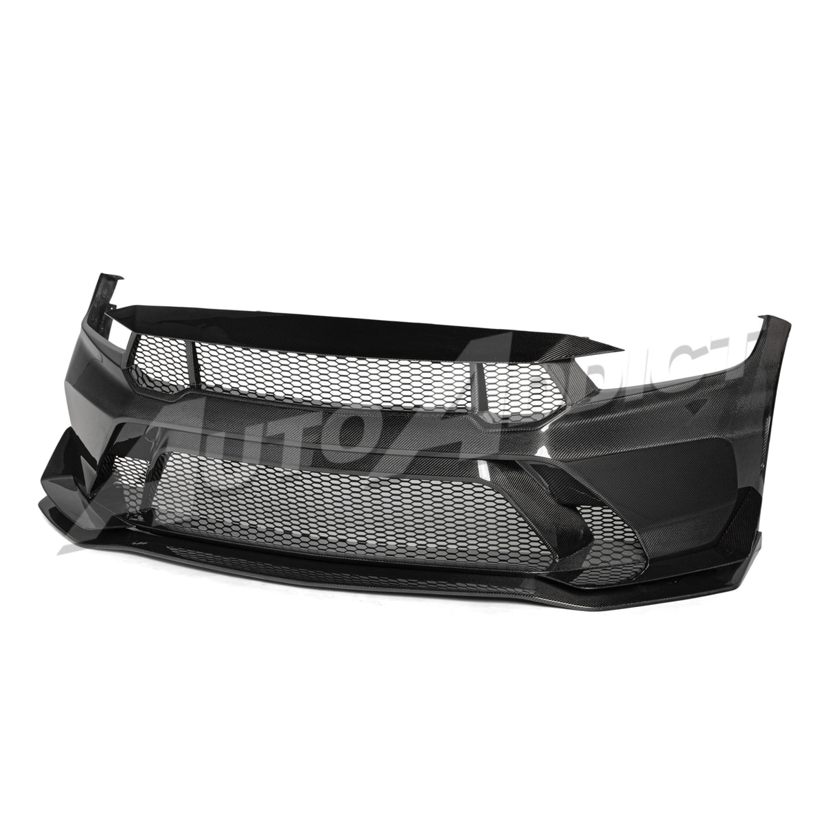 2024-2026 Mustang S650 Type-GTD Carbon Fiber Bumper Full Kit For GT/EcoBoost
