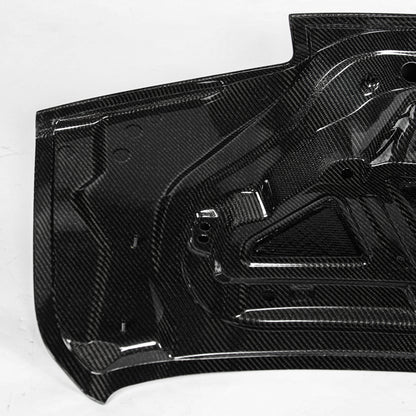 2016-2024 Camaro Type-X Double Sided Gloss Carbon Fiber Trunk W/ Integrated Spoiler