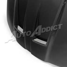 2021-2026 BMW G82 G83 M4 Dry Gloss Double Sided Carbon Fiber Front Hood Functional Vents
