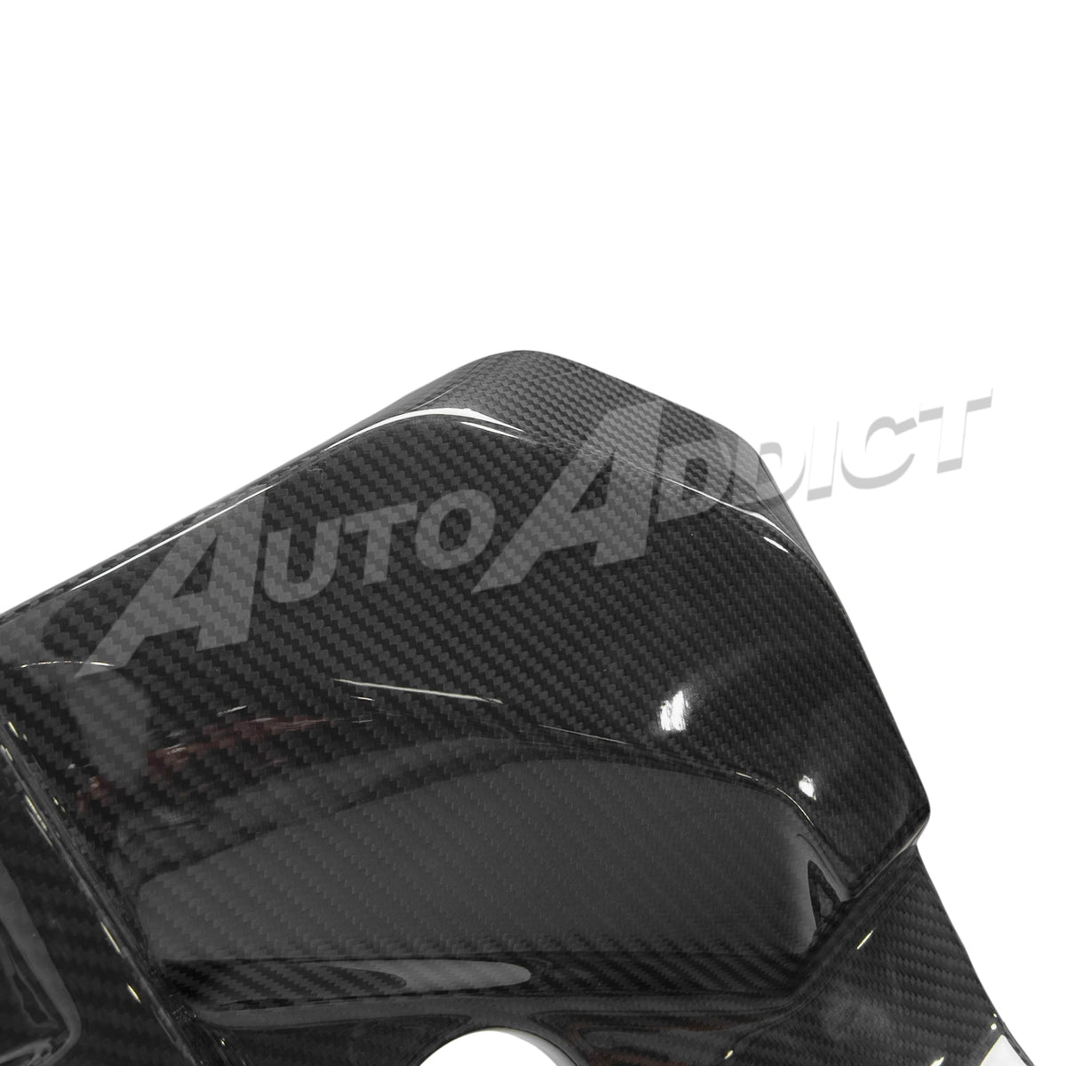 2021-2026 BMW G80 M3 G82 G83 Dry Gloss Double Sided Carbon Fiber Engine Cover Replacement