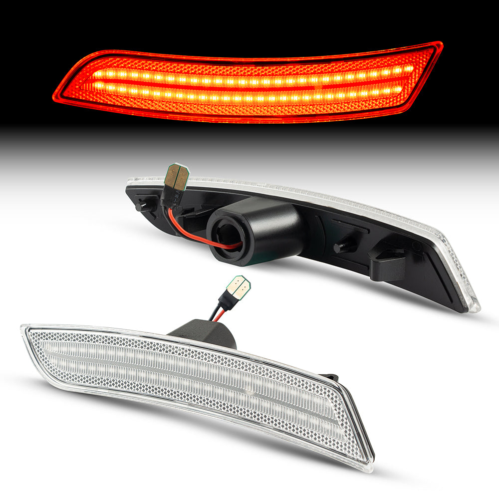 2016-2025 Chevrolet Camaro Clear LED Side Markers (SET)(CLEAR)