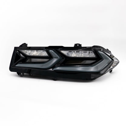 2020-2026 Corvette C8 Euro Smoke Style LED Taillights Amber Sequential Pair