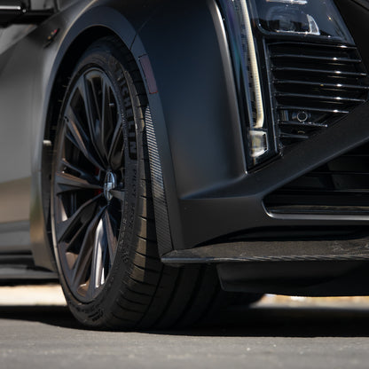 2022-2026 Cadillac CT5-V Blackwing Gloss Carbon Fiber Front Chin Splitter