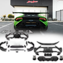 2014-2024 Lamborghini Huracan Tecnica Rear Bumper Conversion Kit