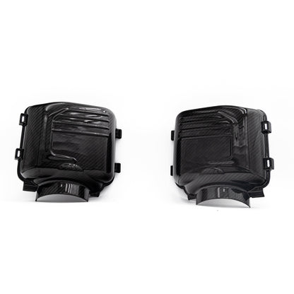 2024-2025 Ford Mustang S650 Carbon Fiber Intake Cover (Pair)