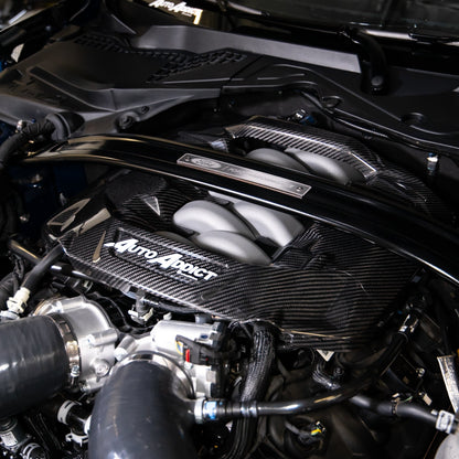 2024-2025 Ford Mustang S650 Carbon Fiber Engine Cover