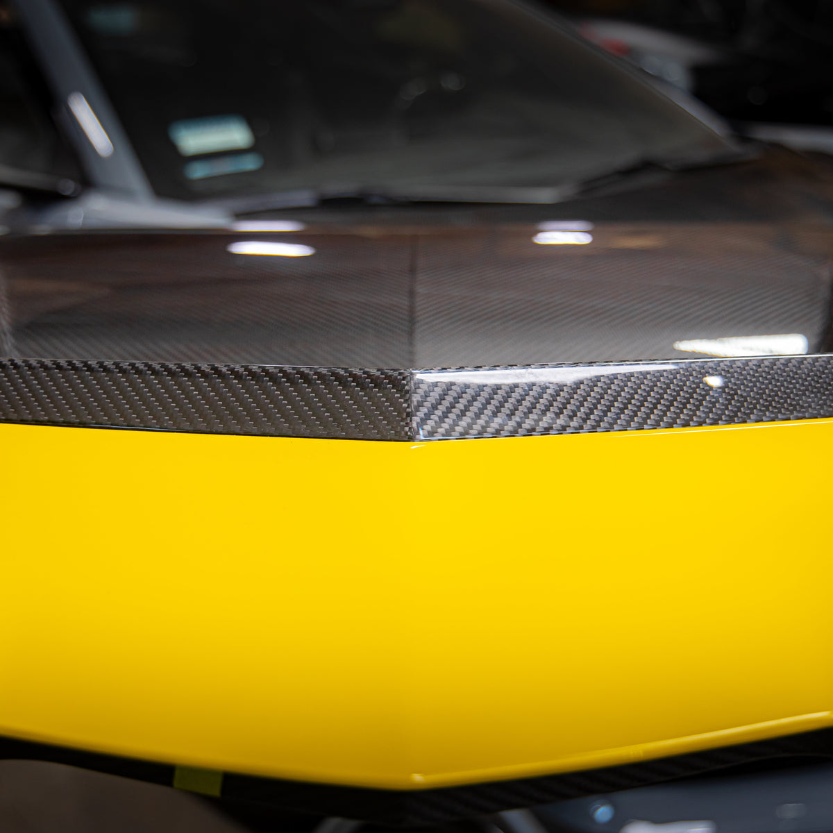 2020-2026 C8 Z06/ Grand Sport/E-Ray/ Stingray Type-ZR1X ZTK Hood Functional Dry Carbon Fiber Double Sided 6PCS Kit