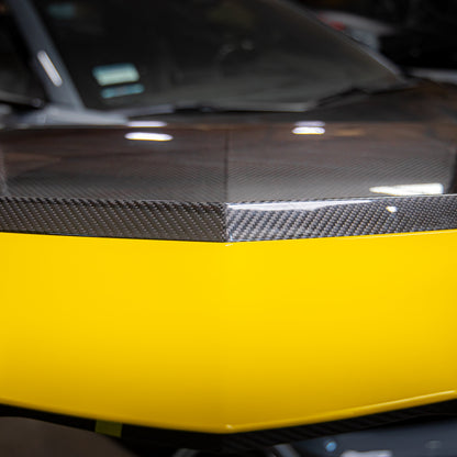 2020-2026 C8 Z06/ Grand Sport/E-Ray/ Stingray Type-ZR1X ZTK Hood Functional Dry Carbon Fiber Double Sided 6PCS Kit