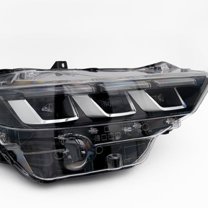 2024+ Ford Mustang S650 Headlights With Chrome Housing (Pair)