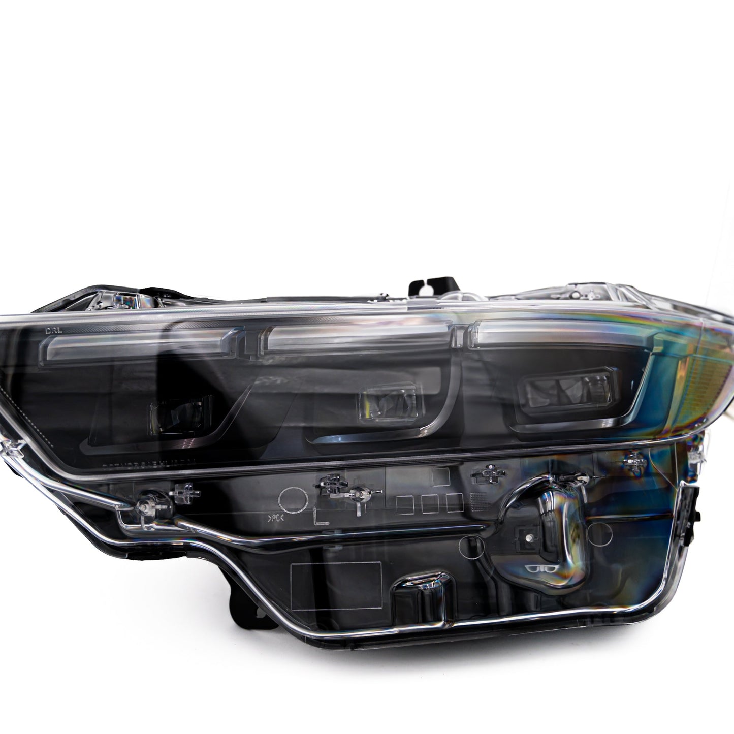 2024+ Ford Mustang S650 Headlights With Gloss Black Housing (Pair)