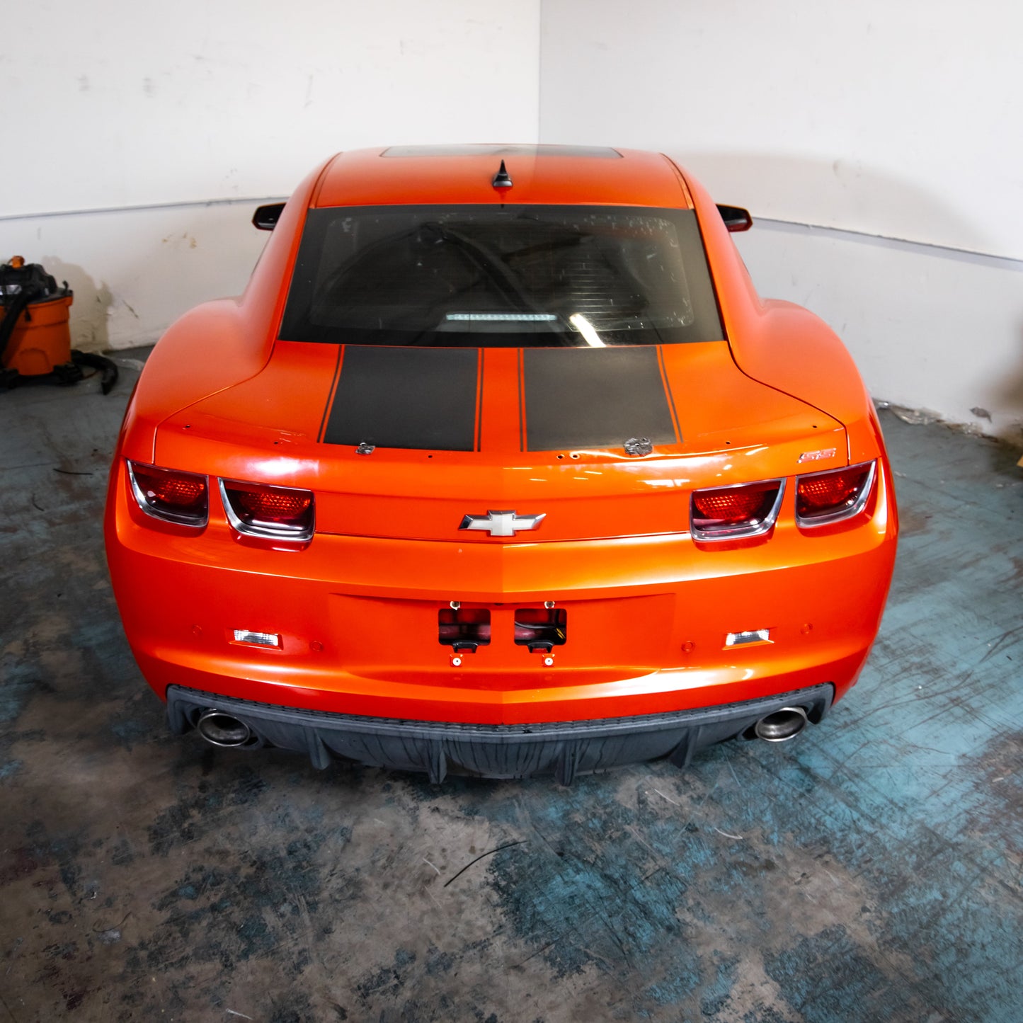 2010-2013 Camaro Type-X Double Sided Gloss Carbon Fiber Trunk W/ Integrated Spoiler