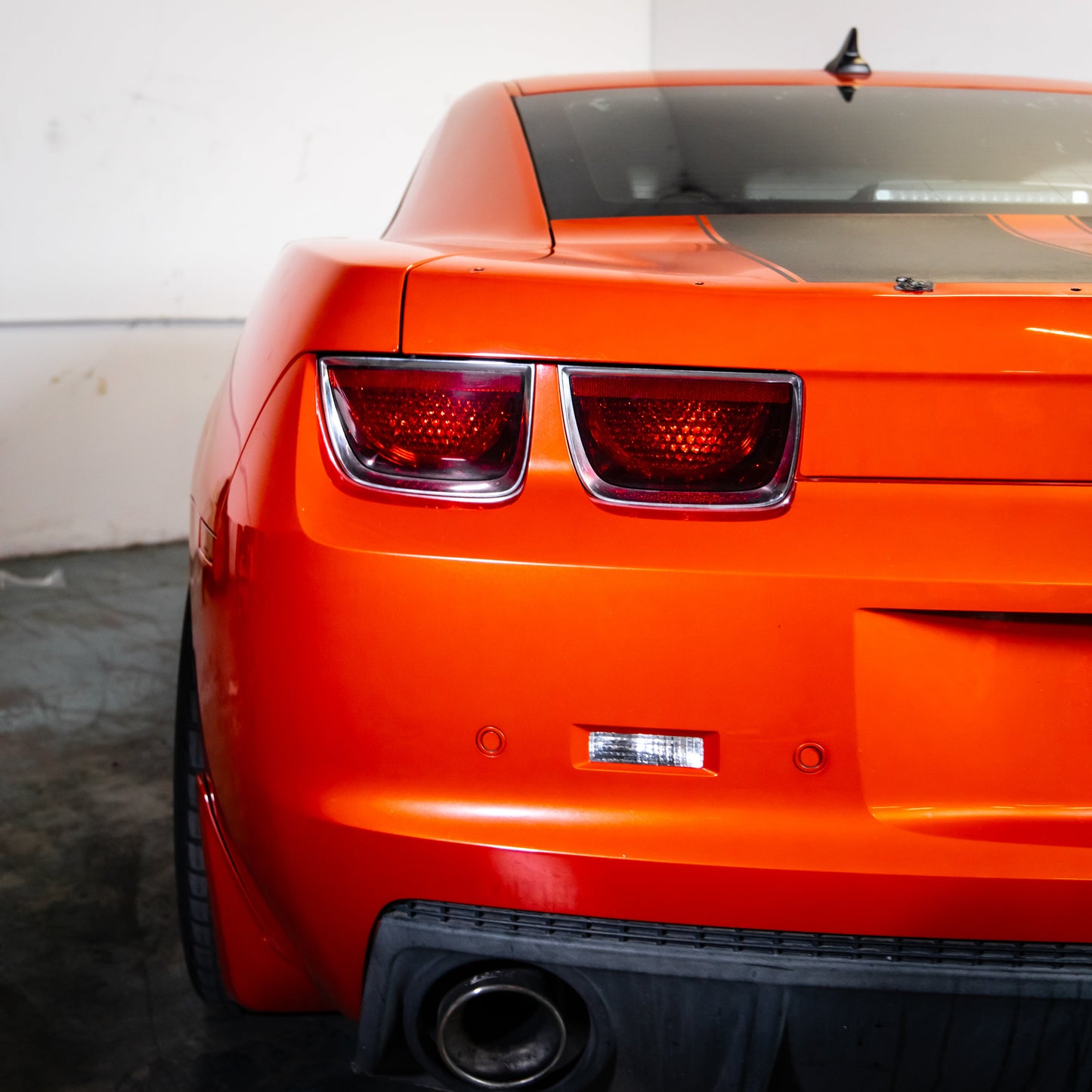 2010-2013 Camaro Type-X Double Sided Gloss Carbon Fiber Trunk W/ Integrated Spoiler