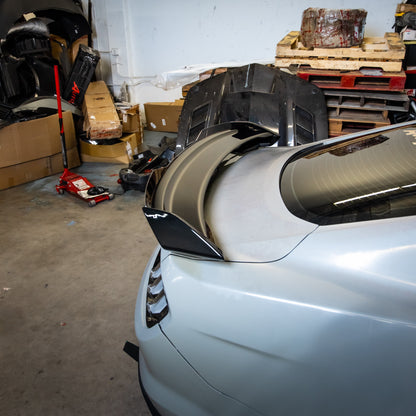 2015-2023 Ford Mustang S650 Style Dark Horse Spoiler Gloss Black ABS