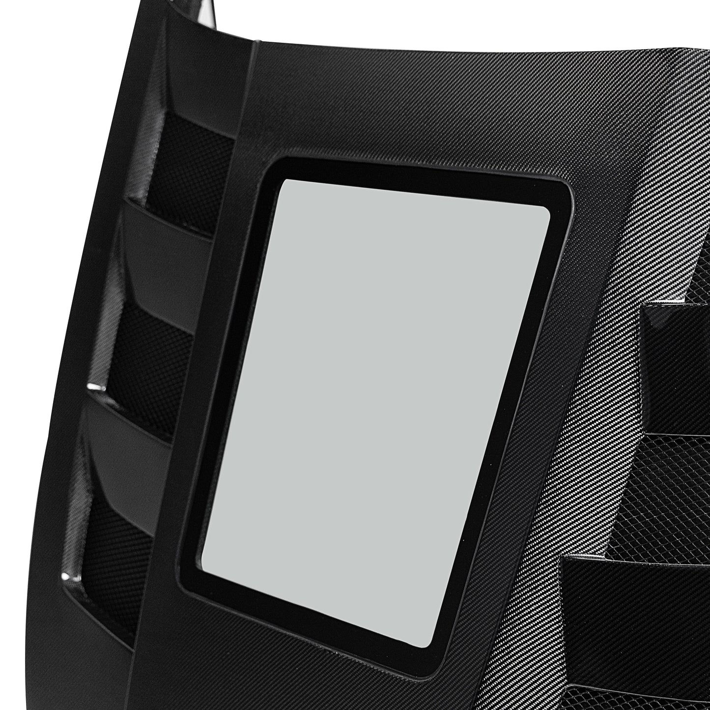 2020-2026 Cadillac CT5 / V-Blackwing Type-Terminator w/Glass Double Sided Gloss V-Shaped Dry Carbon Fiber Hood