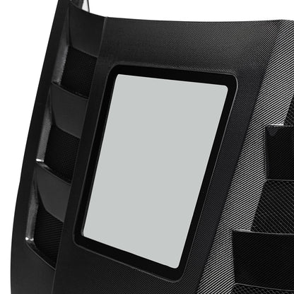 2020-2026 Cadillac CT5 / V-Blackwing Type-Terminator w/Glass Double Sided Gloss V-Shaped Dry Carbon Fiber Hood