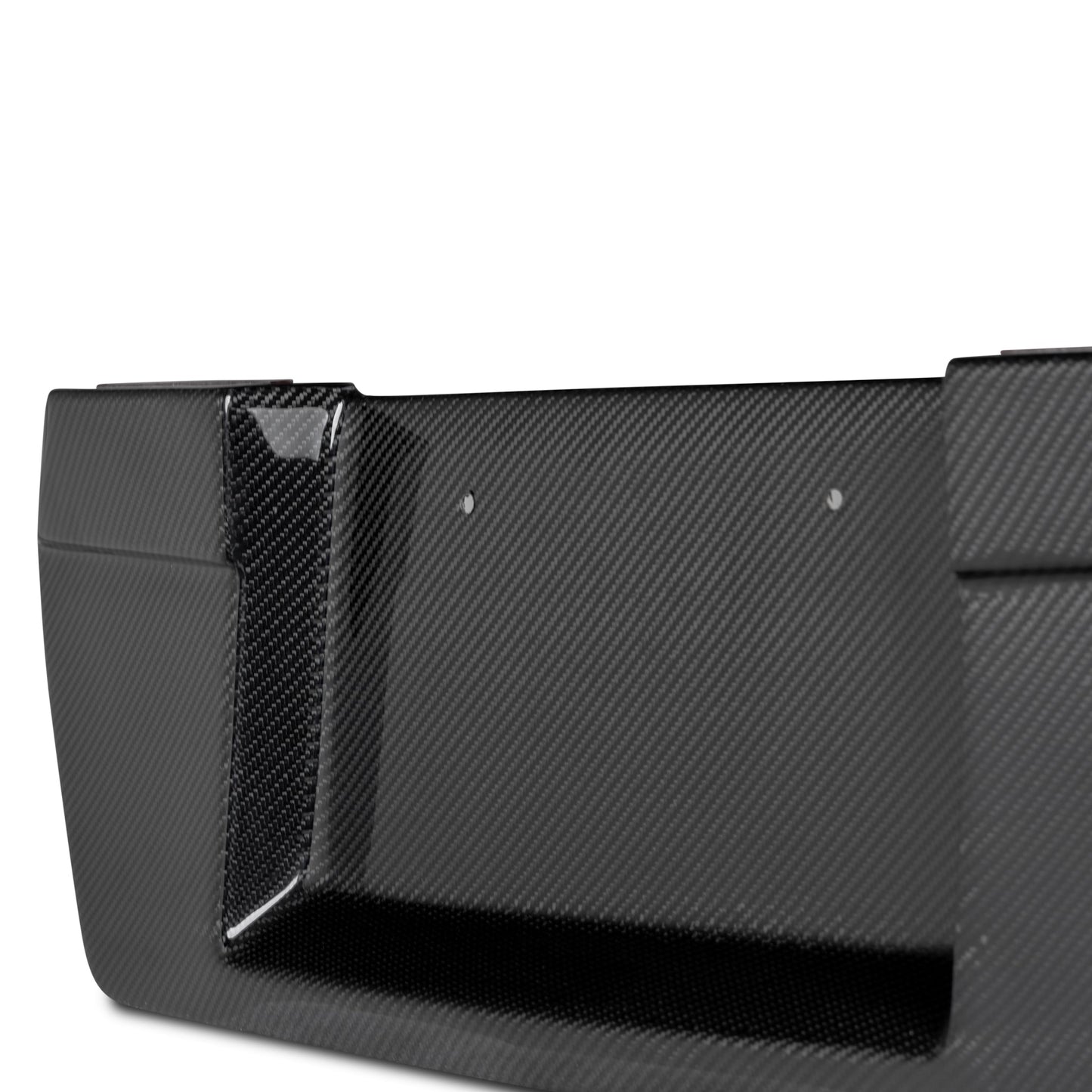 2020-2026 Corvette C8 Carbon Fiber License Plate Backing for Stingray Rear Bumper