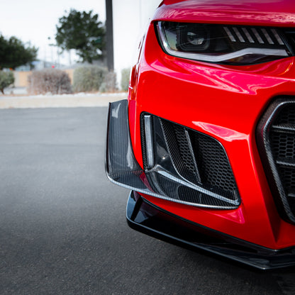2016-2025 Camaro SS/RS/LT Type-ZL1 Gloss Carbon Fiber Bezels (Pair)
