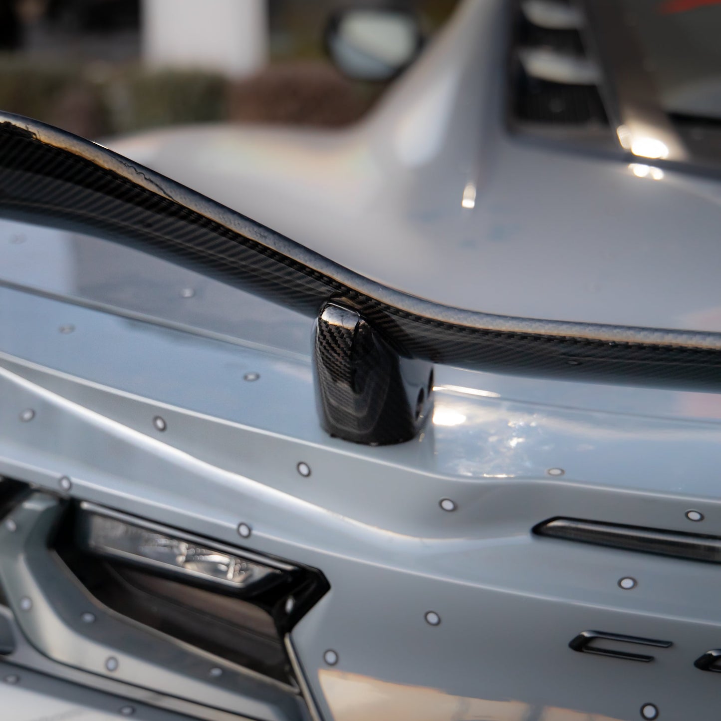 2023-2026 C8 Corvette Z06/E-Ray Z07 Rear Spoiler Carbon Fiber 1pc