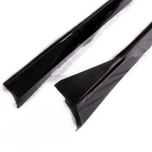 2010-2015 Chevy Camaro Evo Style Gloss Black Side Skirt Rockers