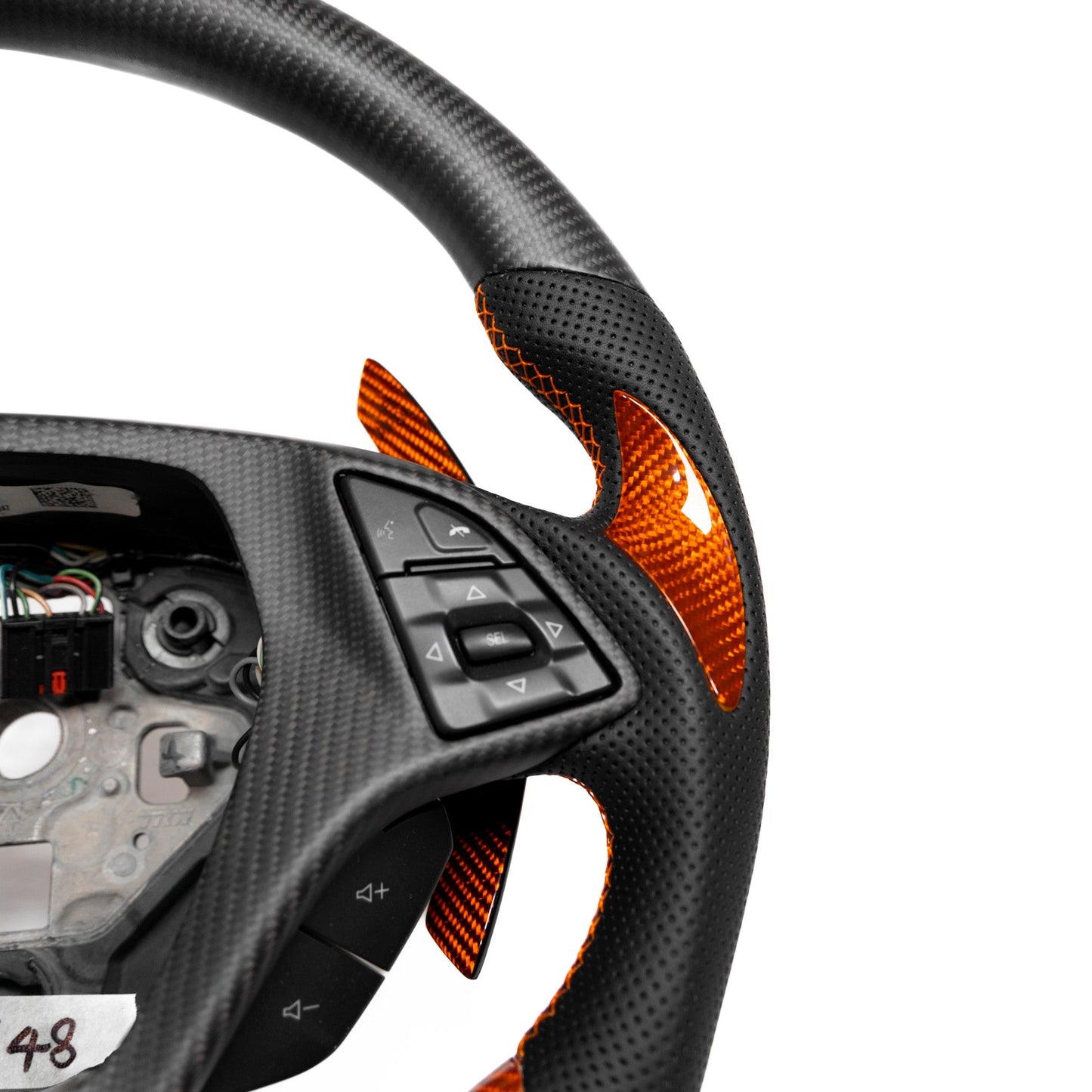 2014-2019 Chevy Corvette C7 Custom Carbon Fiber Steering Wheel