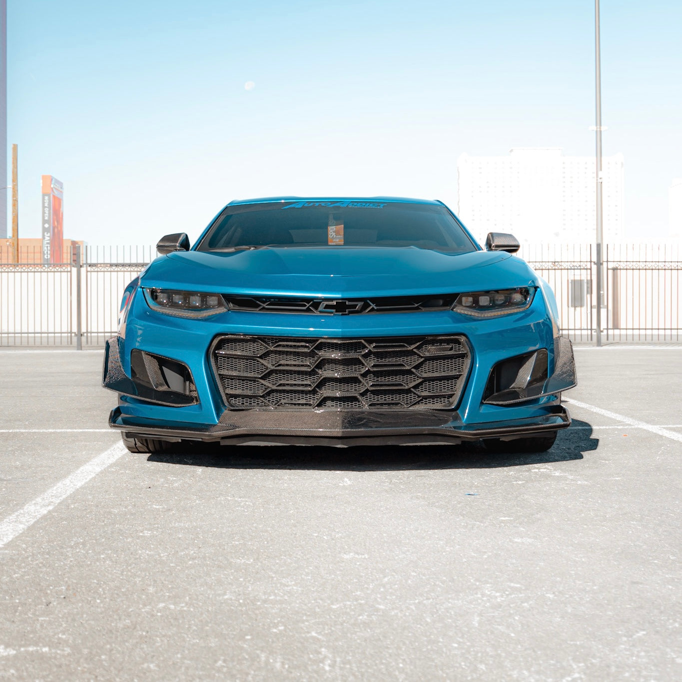 2017-2023 CAMARO ZL1 1LE CARBON FIBER FRONT CHIN SPLITTER