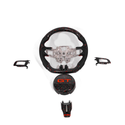 2015-2022 Ford Mustang Custom Carbon Fiber Steering Wheel