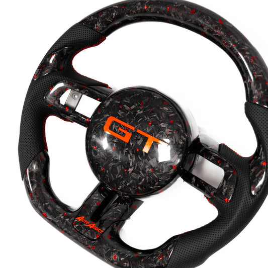2015-2022 Ford Mustang Custom Carbon Fiber Steering Wheel