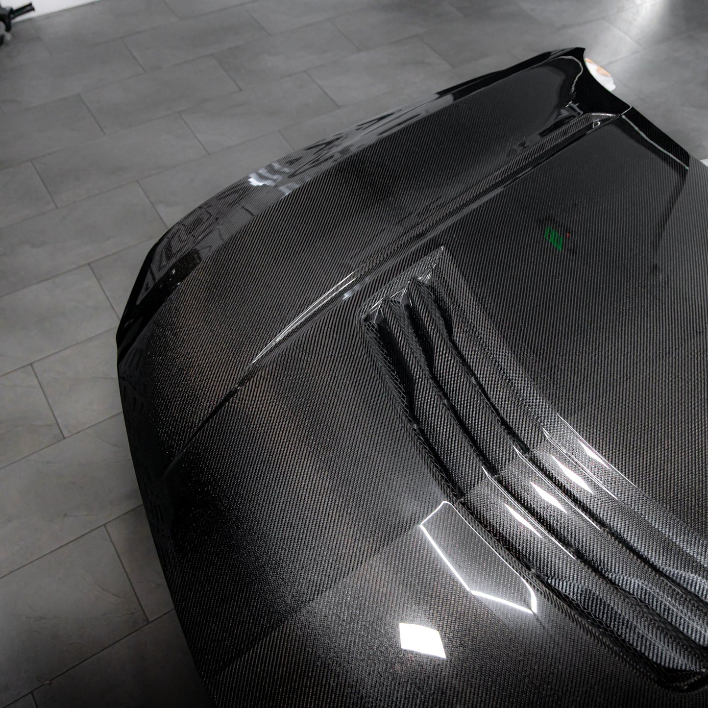 2022-2024 Cadillac CT5-V / Blackwing Type-SV Double Sided Gloss Carbon Fiber Hood