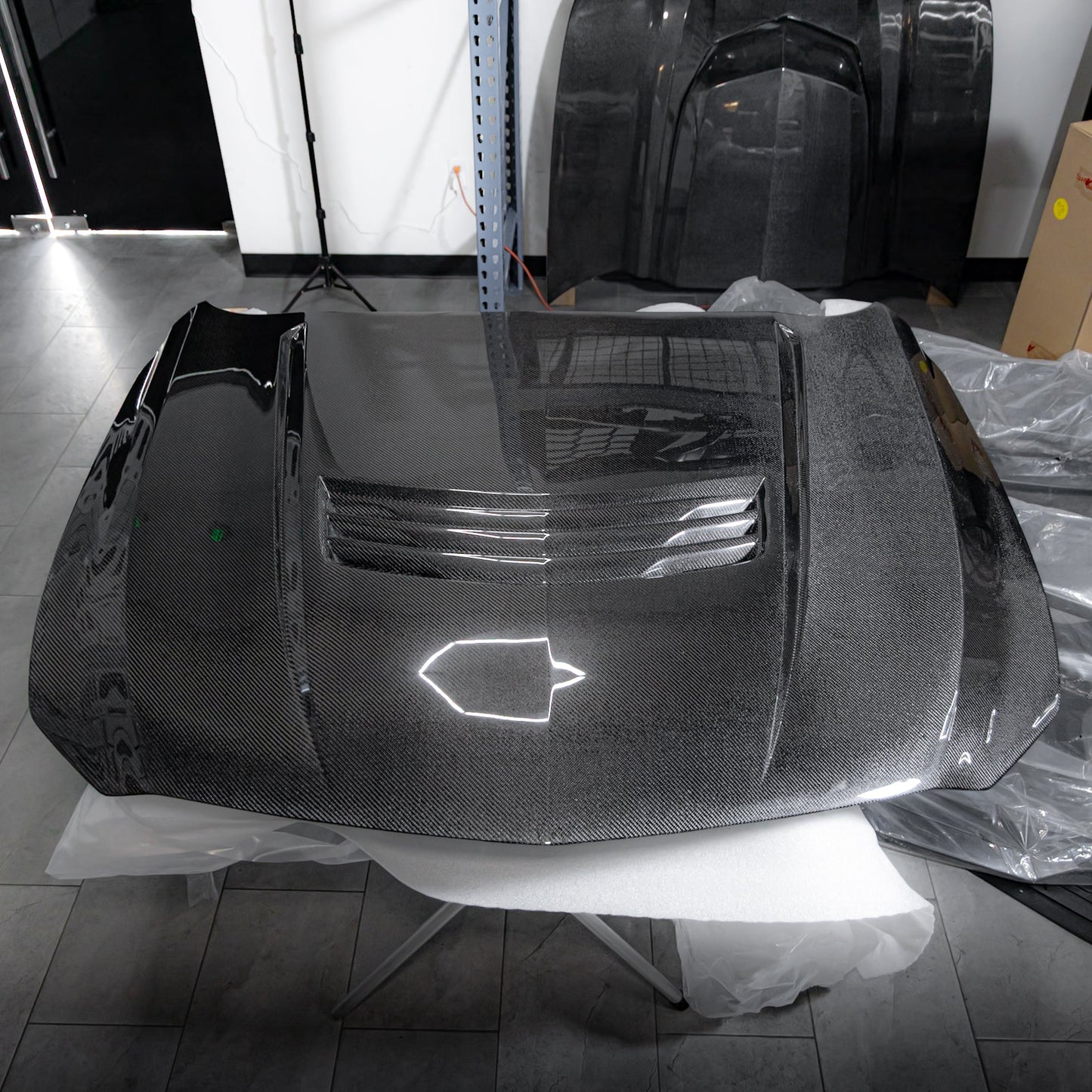 2022-2024 Cadillac CT5-V / Blackwing Type-SV Double Sided Gloss Carbon Fiber Hood