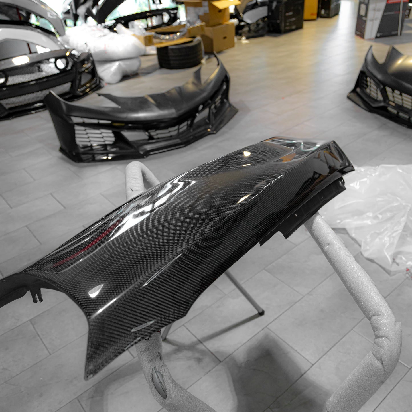 OPEN BOX 2010-2015 CHEVY CAMARO TYPE-SS CARBON FIBER FENDERS (PAIR)