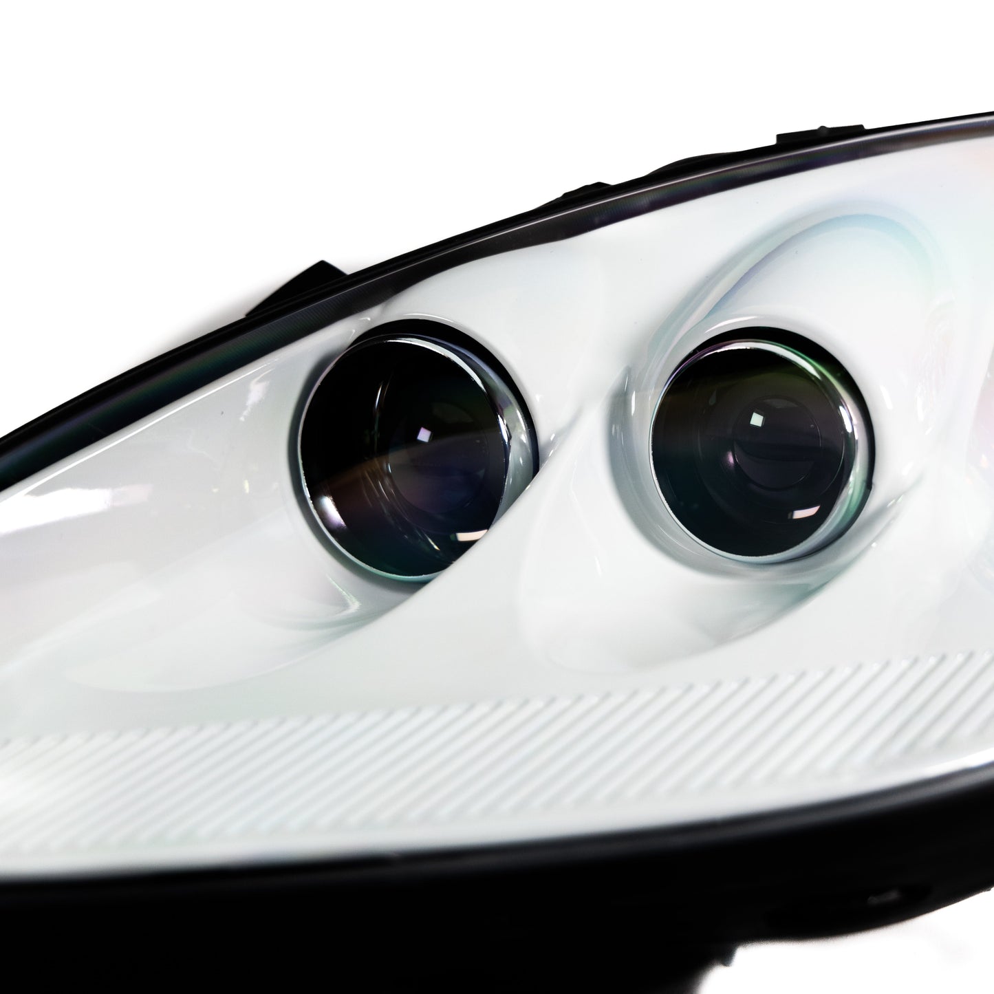 2005-2013 Corvette C6 Type-OE Style Painted Housing Headlights Pair