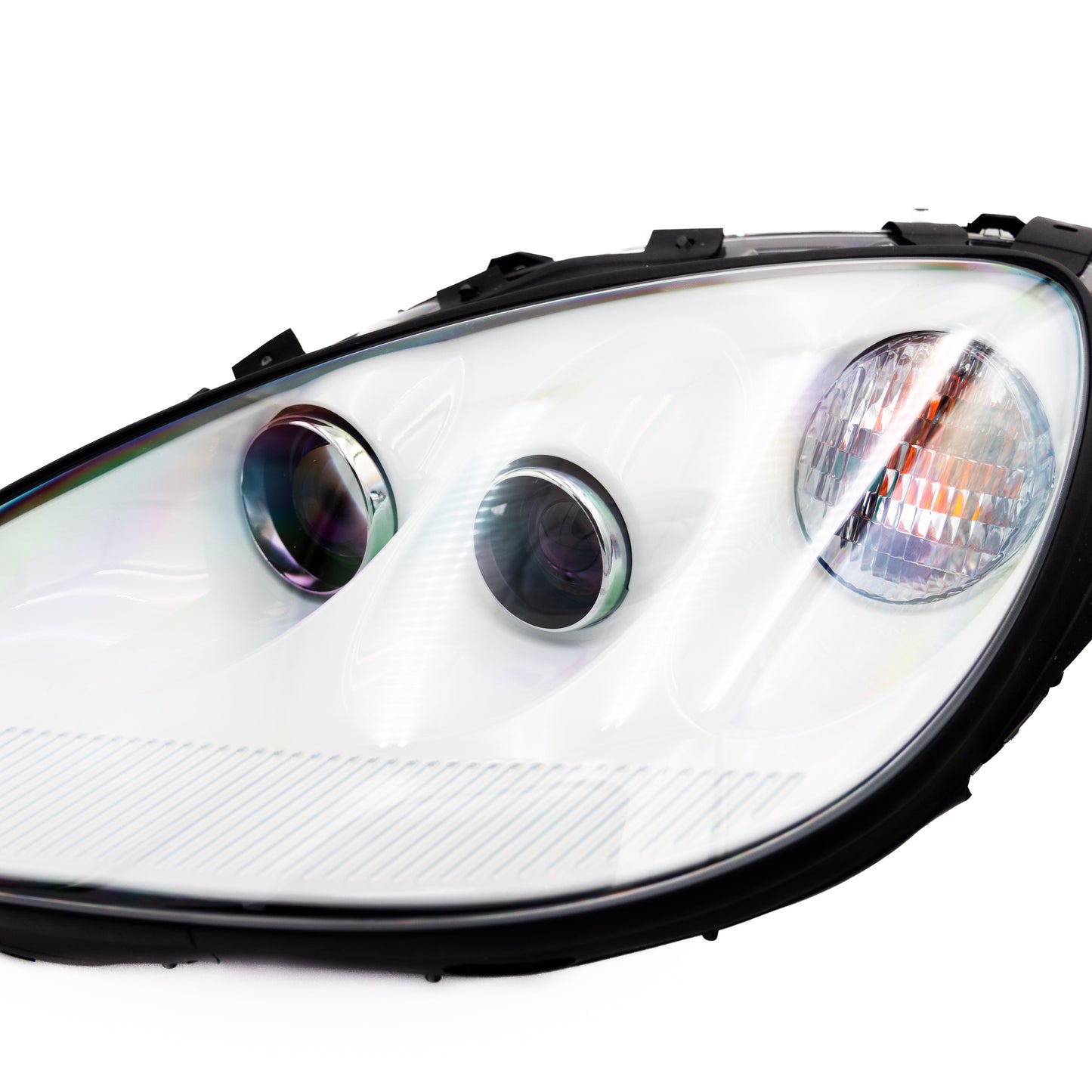 2005-2013 Corvette C6 Type-OE Style Painted Housing Headlights Pair