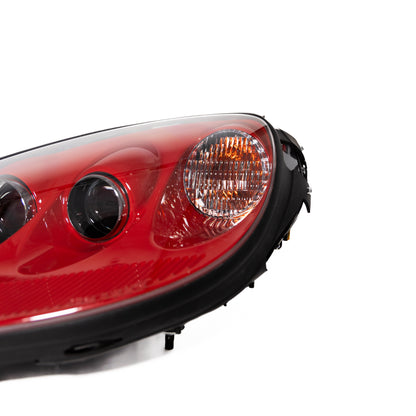 2005-2013 Corvette C6 Type-OE Style Painted Housing Headlights Pair
