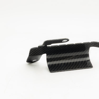2020-2026 C8 Corvette Underbody Air Deflector Dry Gloss Carbon Fiber Pair