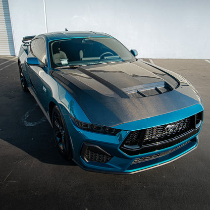 2024-2026 Mustang S650 Type-LM Carbon Fiber Double Sided Hood