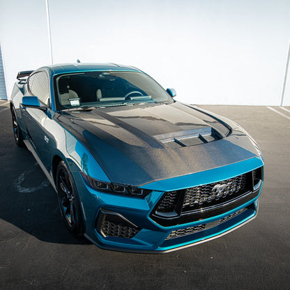2024-2026 Mustang S650 Type-LM Carbon Fiber Double Sided Hood