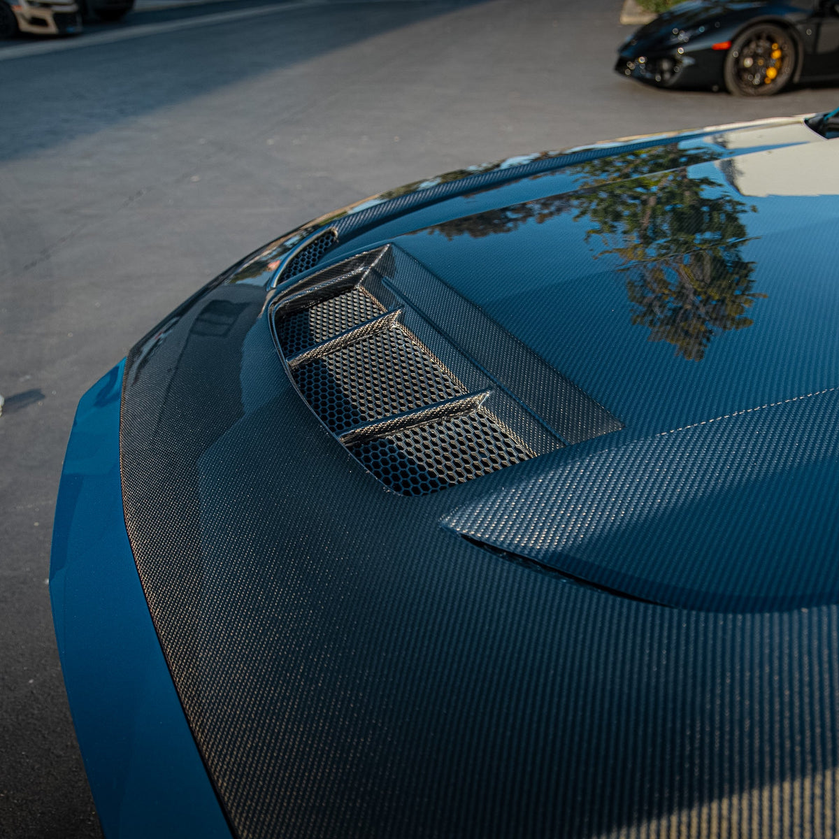 2024-2026 Mustang S650 Type-LM Carbon Fiber Double Sided Hood