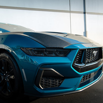 2024-2026 Mustang S650 Type-LM Carbon Fiber Double Sided Hood