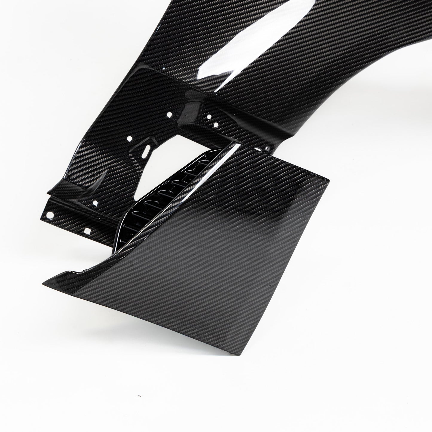 2020-2026 Cadillac CT5/V-Blackwing Type-OE 4pc Fenders Pre-Preg Double Sided Carbon Fiber
